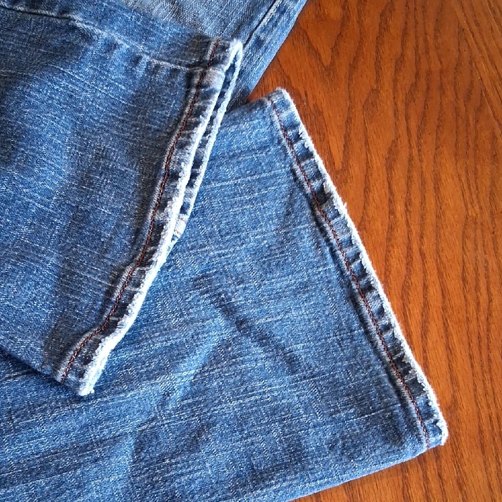 Mid Wash Straight-Leg Denim Jeans - Picture 3 of 13